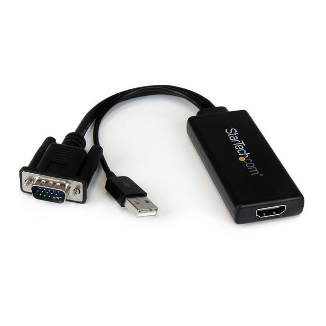 Startech Portable VGA naar HDMI adapter met USB