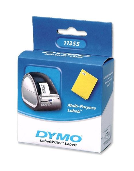 Image of DYMO Etiketten (rol) 51 x 19 mm Papier Wit 500 stuks Permanent S0722550 Universele etiketten