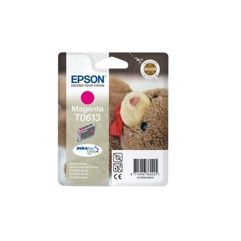 Inkcartridge Epson T061340 rood