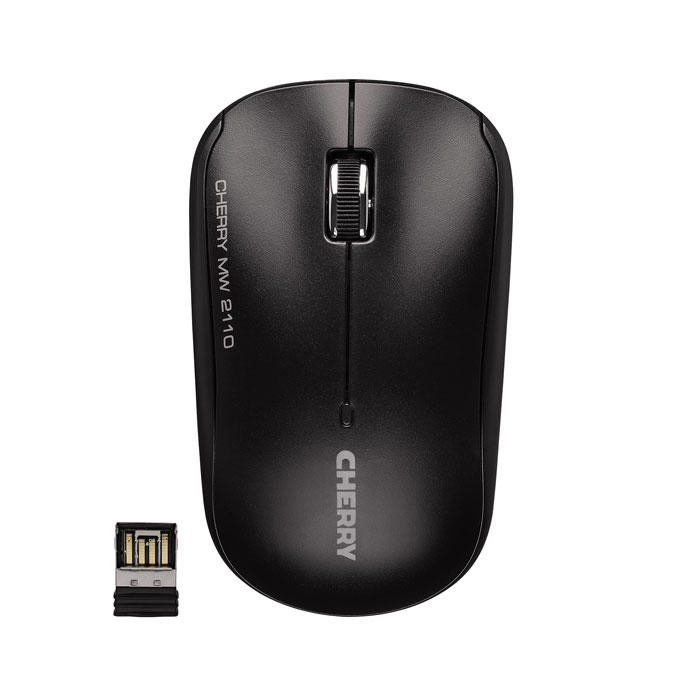 Cherry MW 2110 muis zwart