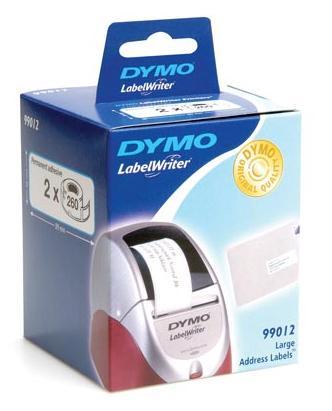 Image of Dymo 99012 adresetiketten Breed 89x36mm 2 rollen