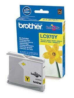 Image of Brother Ink Cartridge Lc970Y Yellow 300 Pages