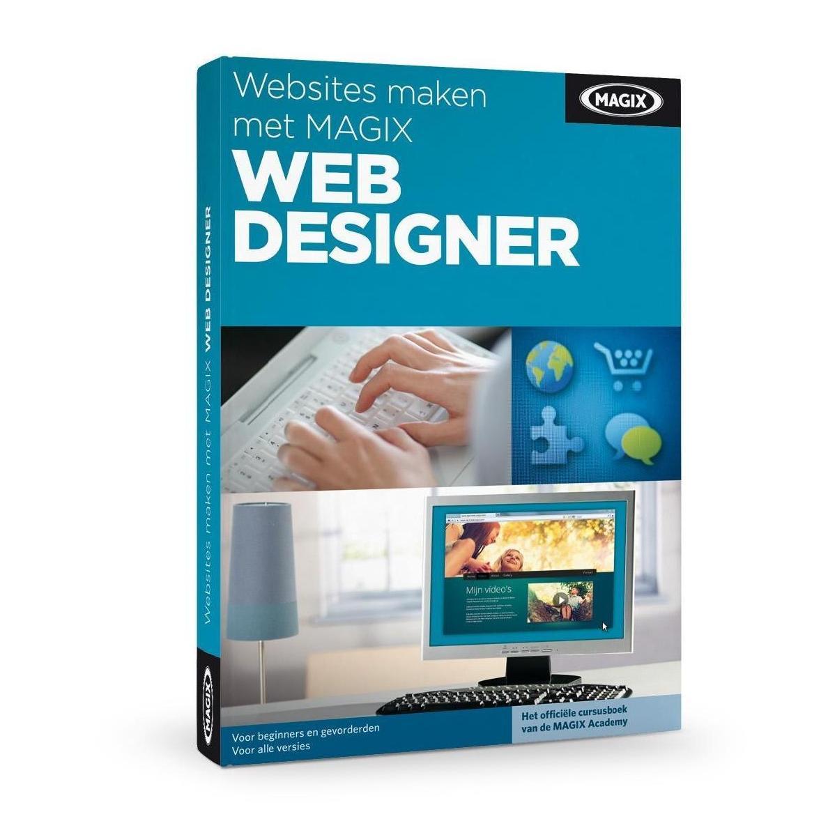 Image of Websites maken met Magix Web Designer Cursusboek