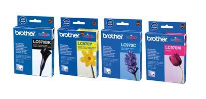 INKCARTRIDGE BROTHER LC-970 ZWART 3 KLEUREN