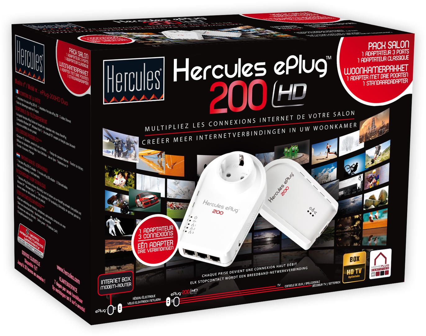 Image of Hercules ePlug 200 HD Solo