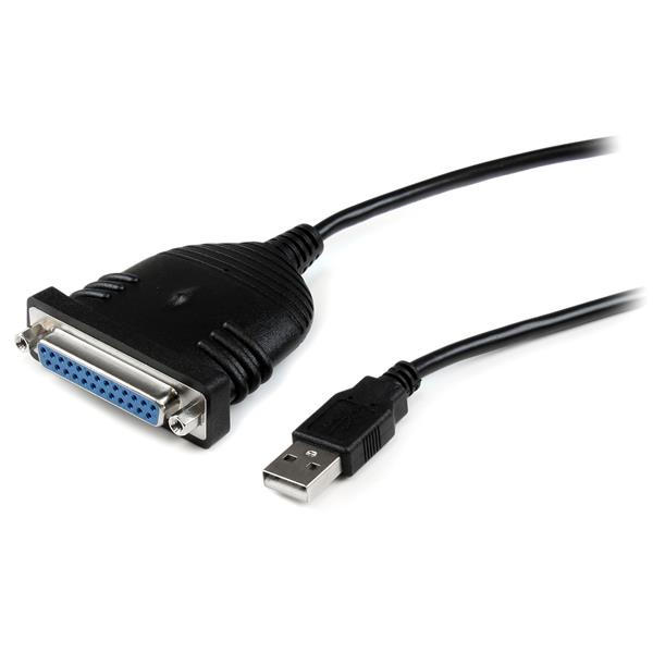StarTech.com 2m USB naar DB25 Parallel Printer Adapterkabel M-F