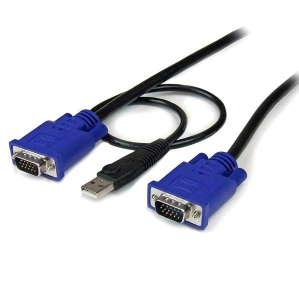 StarTech Ultradun 2-in-1 USB VGA KVM kabel 4,5m