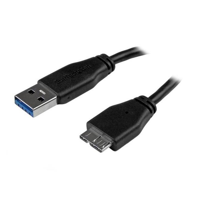 StarTech Dunne USB 3.0 A naar Micro B kabel 2m