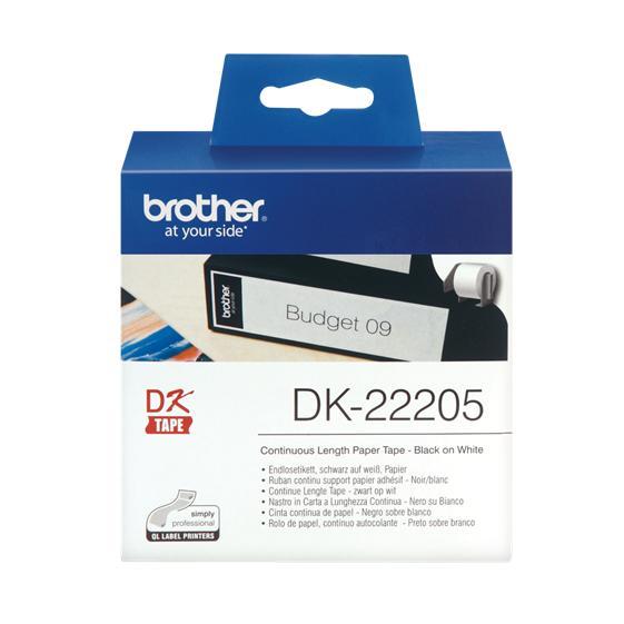 Image of Brother Bro Dk-Tape Dk22205 62Mm X 30.48M