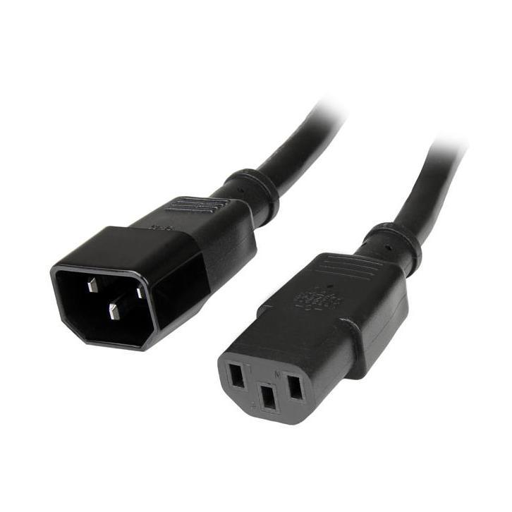 StarTech voedingskabel 14 AWG C14 naar C13 3m