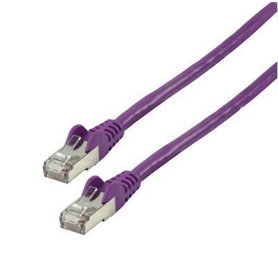Valueline FTP CAT6 paars 0,25m