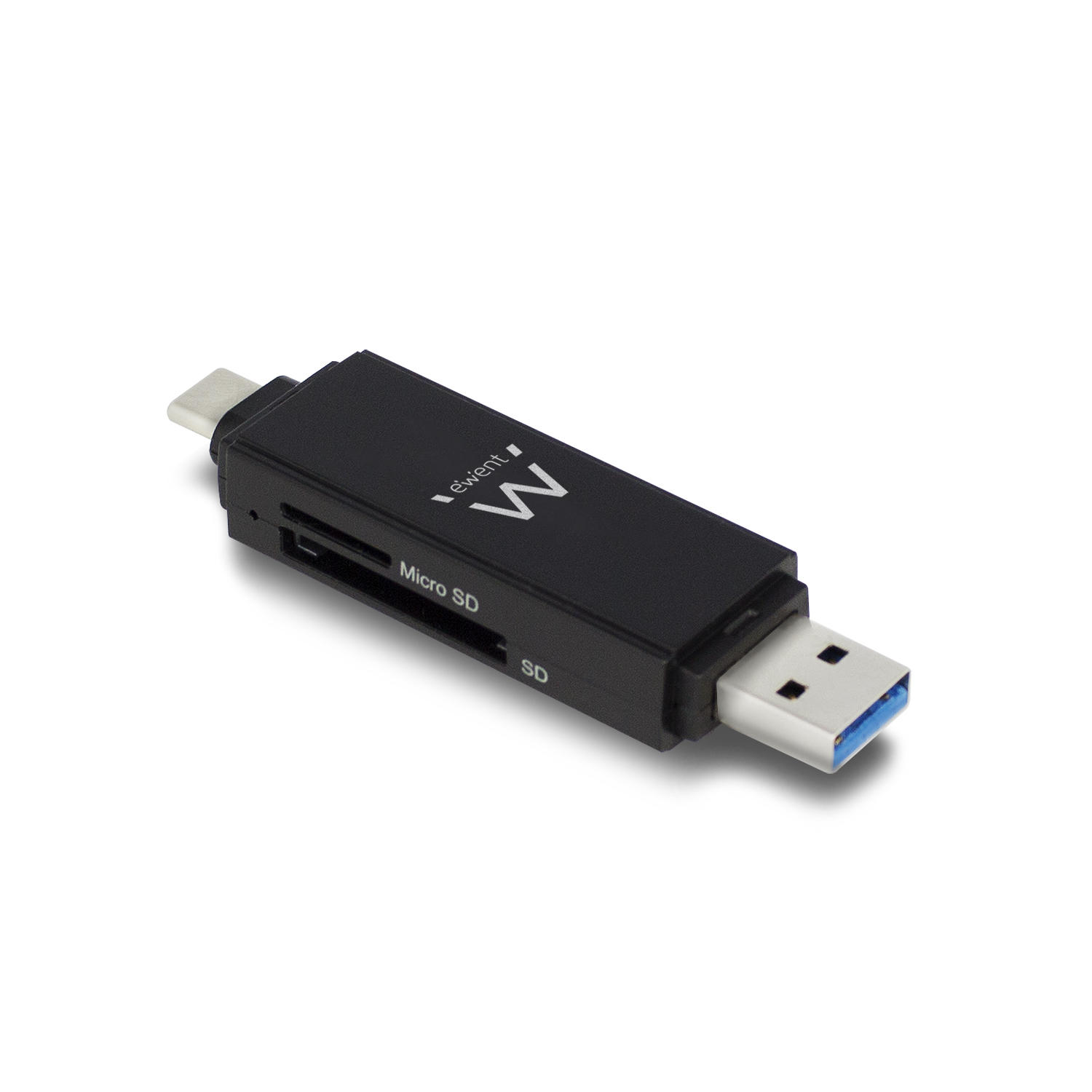 Ewent EW1075 USB 3.1 2-in-1 kaartlezer
