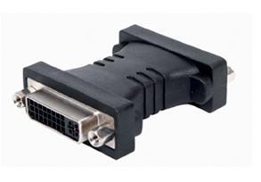 Image of DVI-Adapter DVI-I 24+5-Pins Female - DVI-I 24+5-Pins Female Zwart