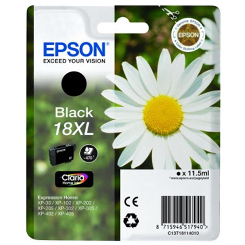 Image of Epson 18XL zwart