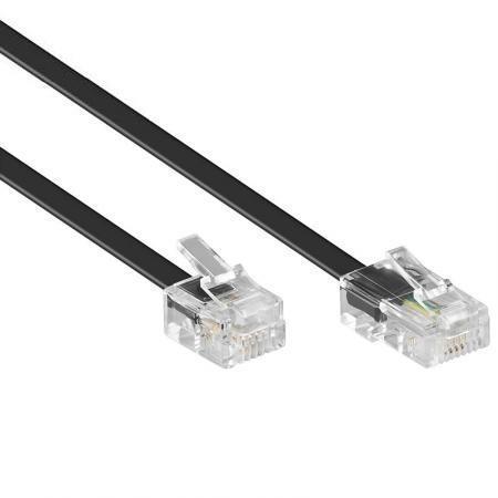 C2G 3 m RJ11 6P4C modulaire pin-naar-pin kabel