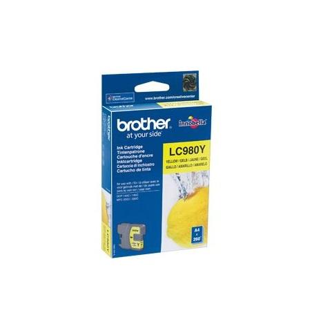 Brother LC-980Y geel