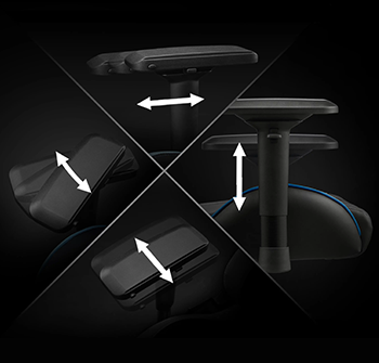 Acer Predator gamestoel met verstelbare armsteunen